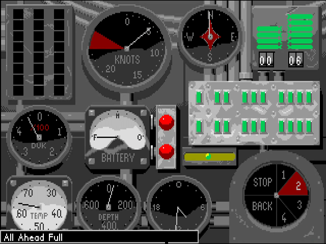 Silent Service screenshot 4 for Amiga